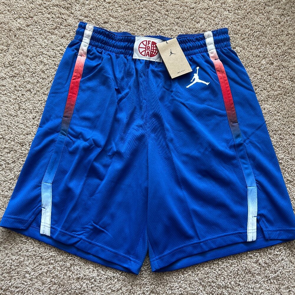 Nike Jordan Men's Team France Olympic Basketball Shorts